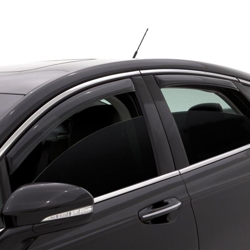 Déflecteurs de vitres avant et arrière AVS 09-13 Toyota Corolla Ventvisor 4 pièces - Fumé