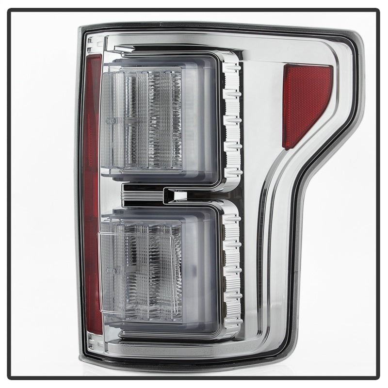 Feux arrière à DEL Spyder 18-19 Ford F-150 (sans capteur d'angle mort) - Chrome (ALT-YD-FF15018-LED-C)