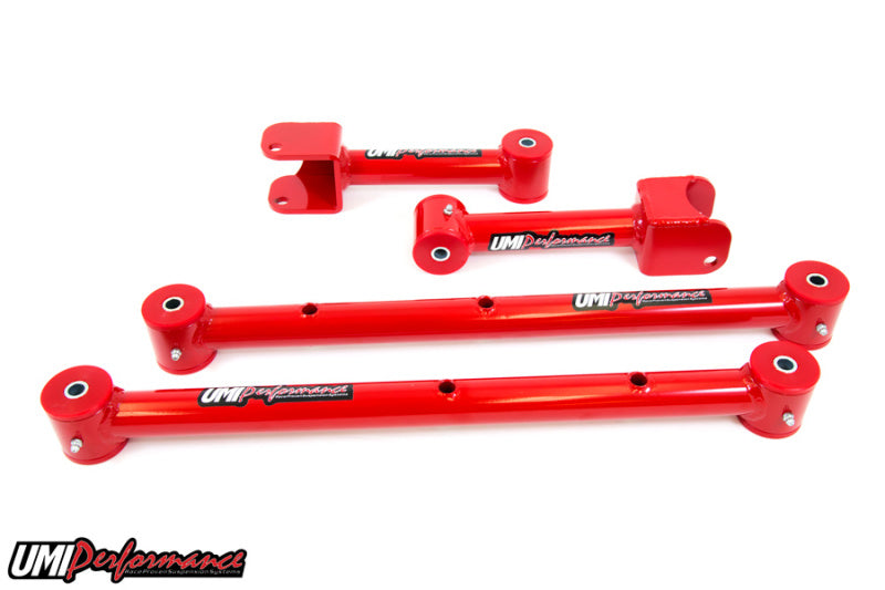 Kit de bras de suspension supérieurs et inférieurs tubulaires UMI Performance 78-88 GM G-Body