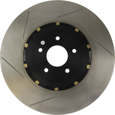 Kit de rotor aérodynamique en fonte nue fendue avant droite 380x34 mm pour Nissan GT-R 09-11 StopTech