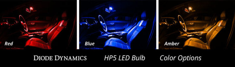 Ampoule LED Diode Dynamics 194 HP5 LED - Rouge Lot de 12