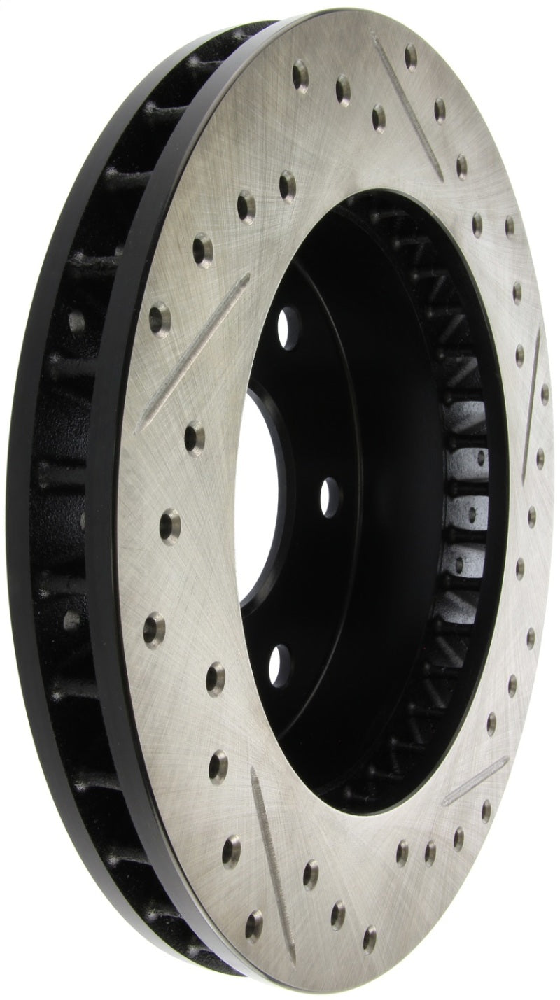 Rotor avant droit fendu et percé StopTech 92-00 GMC Suburban 1500 4WD (6 pattes)