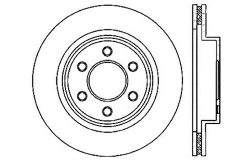 Disque de frein sport percé StopTech