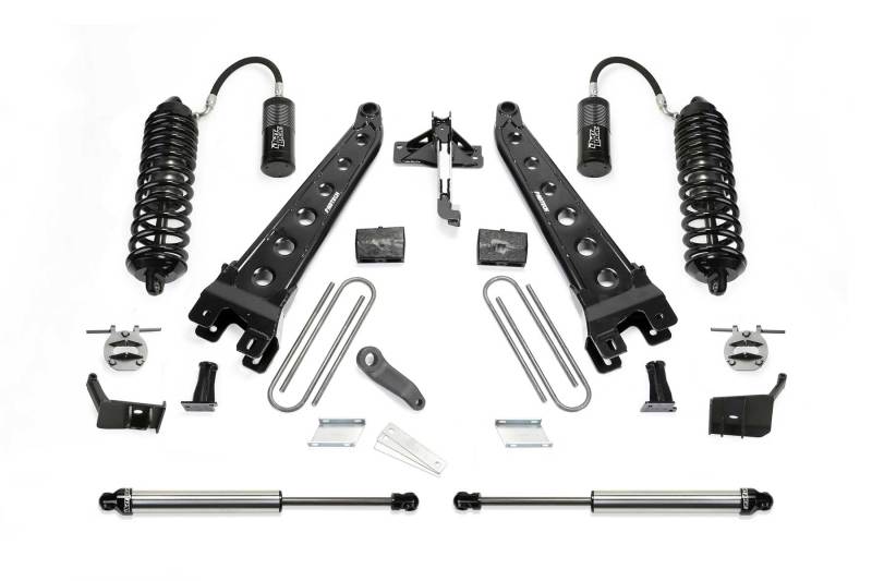 Système de bras de radiateur Fabtech 17-21 Ford F250/F350 4WD 4 pouces avec 4,0 et 2,25