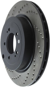 Rotor arrière droit percé StopTech 08 Mitsubishi Evo AWD