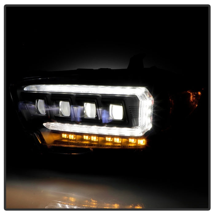 Phares à LED haute puissance Spyder 16-20 Toyota Tacoma uniquement - Noir PRO-YD-TT16LEDAP-BK