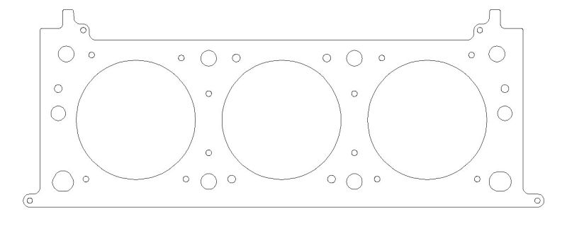 Joint de culasse Cometic GM 3.1L 60 Deg V6 L82 91mm Bore .051in MLS