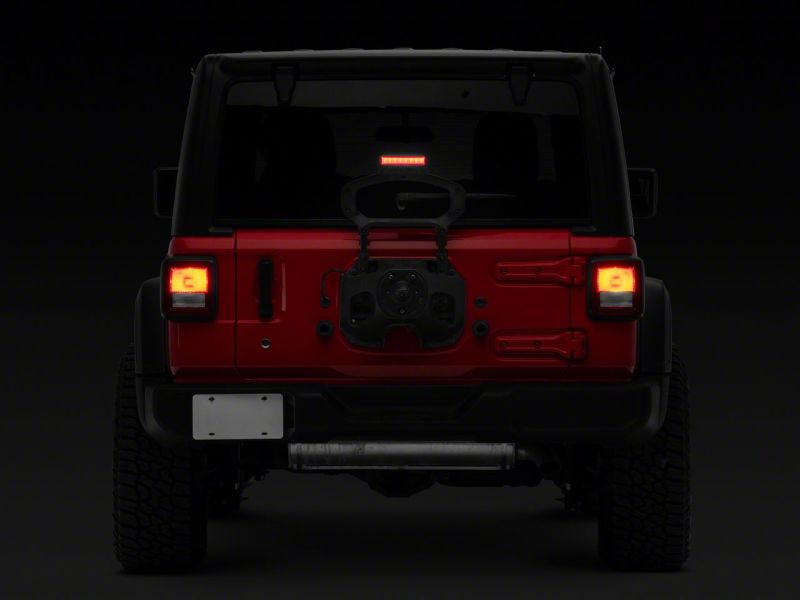 Feu de freinage à LED Hyper Flash pour Jeep Wrangler JL Axial Series Raxiom18-23 - Fumé