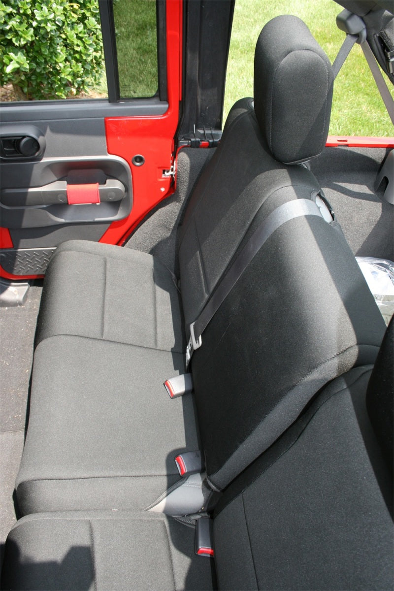 Housse de siège arrière en néoprène Rugged Ridge 07-18 Jeep Wrangler JKU