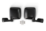 Demi-portes en aluminium avec grille perforée pour Jeep 4 portes JL/JT DV8 18-22