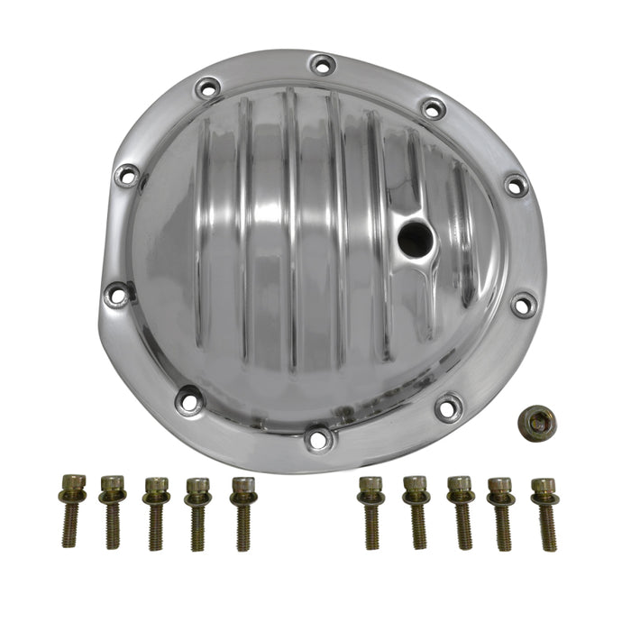 Couvercle en aluminium poli Yukon Gear pour GM 8,5 pouces