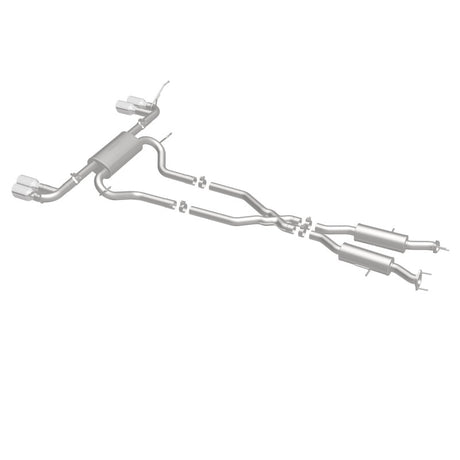 Cat Back MagnaFlow, SS, 2,5 po, pointe polie quadruple fendue de 4 po 14-15 Jeep Grand Cherokee 3,6 L/5,7 L V6/V8