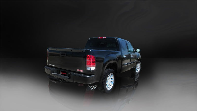 Corsa 07-08 Chevrolet Silverado Crew Cab/Short Bed 1500 4.8L V8 Échappement sport poli Cat-Back