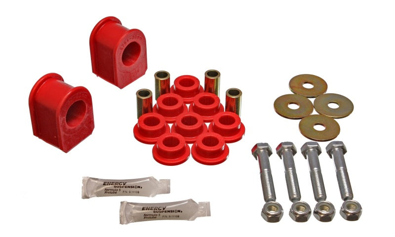 Ensemble de bagues de barre stabilisatrice arrière rouge 30 mm pour Ford F-250 4WD 99-04 Energy Suspension