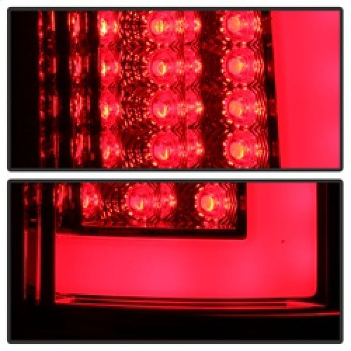 Feux arrière à LED Spyder 07-09 Dodge Ram 2500/3500 V3 - Rouge transparent (ALT-YD-DRAM06V3-LBLED-RC)