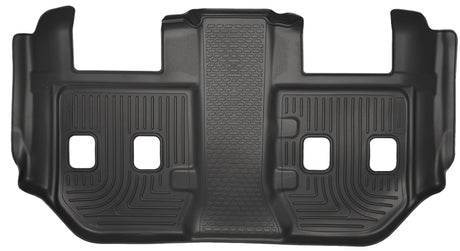 Revêtements de sol de troisième siège noirs Husky Liners 2015 Chevrolet/GMC Suburban/Yukon XL WeatherBeater