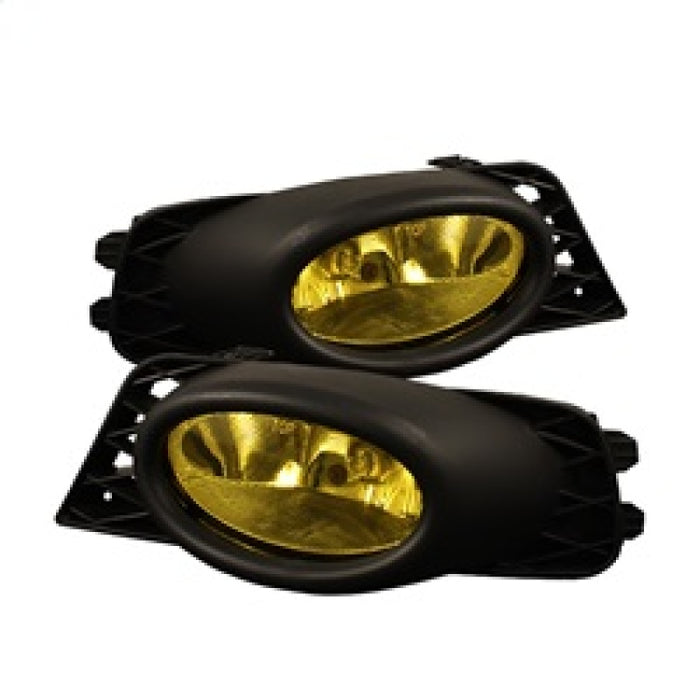 Feux antibrouillard Spyder Honda Civic 09-11 4 portes OEM avec interrupteur - Jaune FL-CL-HC09-4D-Y