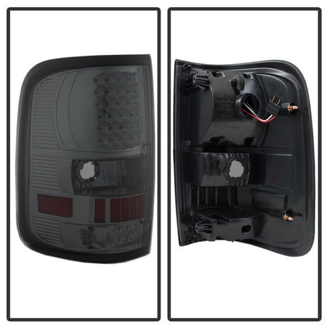 Feux arrière à LED Xtune Ford F150 Styleside 04-08 (ne convient pas aux modèles Heritage et SVT) Fumé ALT-ON-FF15004-LED-SM