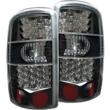 Feux arrière à LED ANZO 2000-2006 Chevrolet Suburban Noir