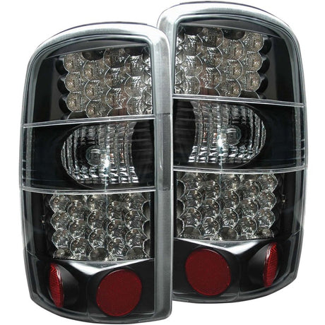 Feux arrière à LED ANZO 2000-2006 Chevrolet Suburban Noir