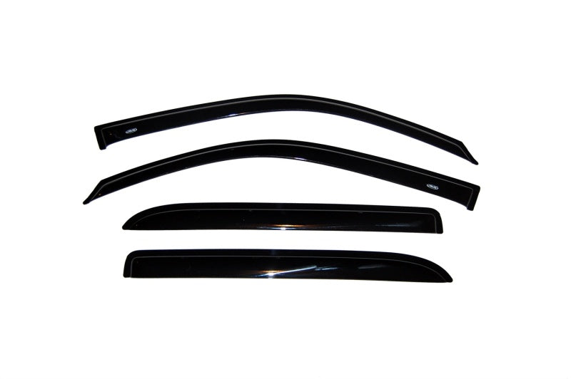 AVS 02-06 Chevy Trailblazer EXT Ventvisor Outside Mount Window Deflectors 4pc - Smoke