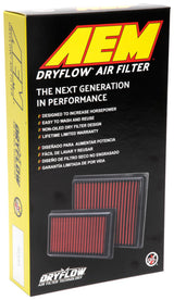 Filtre à air DryFlow AEM 17-20 pour Subaru BRZ 2.0L