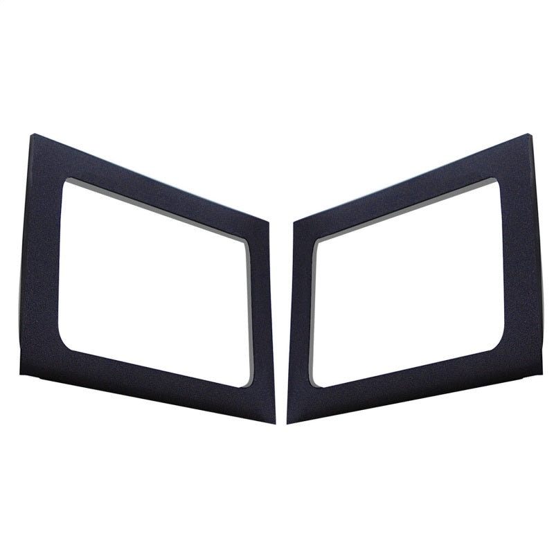 DEI 11-18 Jeep Wrangler JK 4 portes Boom Mat Garniture de lunette arrière - 2 pièces - Noir