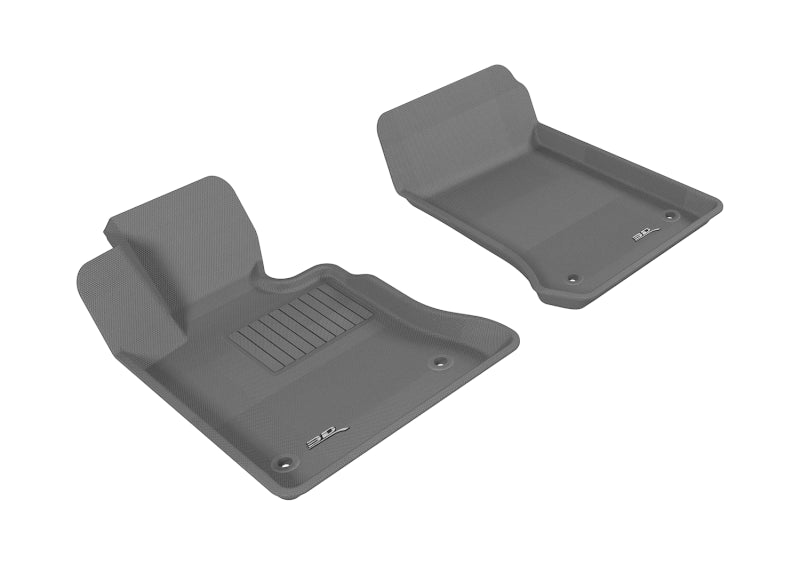 Tapis de sol 3D MAXpider 2013-2015 Mercedes-Benz Classe GLK X204 Kagu 1ère rangée - Gris