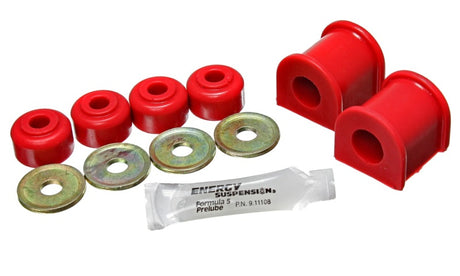 Bagues de stabilisation arrière Energy Suspension 18 mm - Rouge