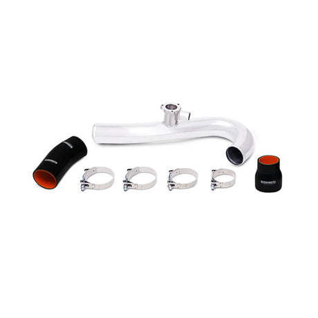 Kit de tuyaux et de soufflets polis côté chaud pour refroidisseur intermédiaire Mishimoto 2015 Ford Mustang EcoBoost 2,3 L