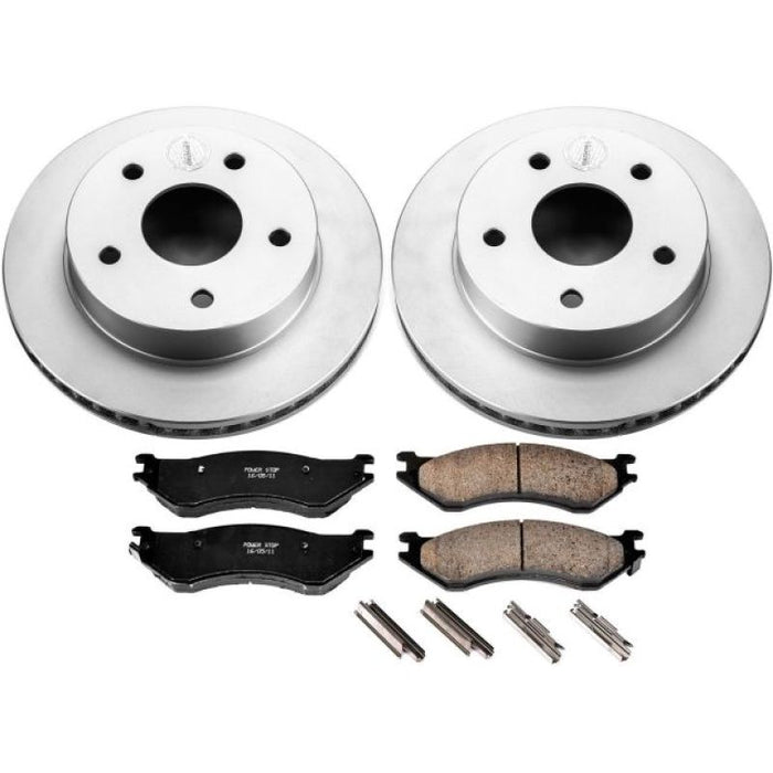 Kit de freins avant Power Stop 00-01 Dodge Ram 1500 avec revêtement Z17 Evolution Geomet