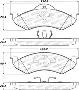 StopTech Street Brake Pads
