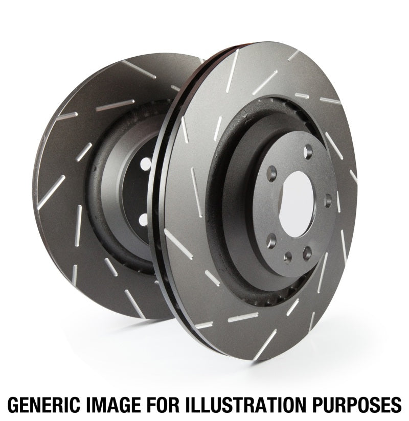 EBC 12-14 Hyundai Genesis 3.8 USR Slotted Front Rotors