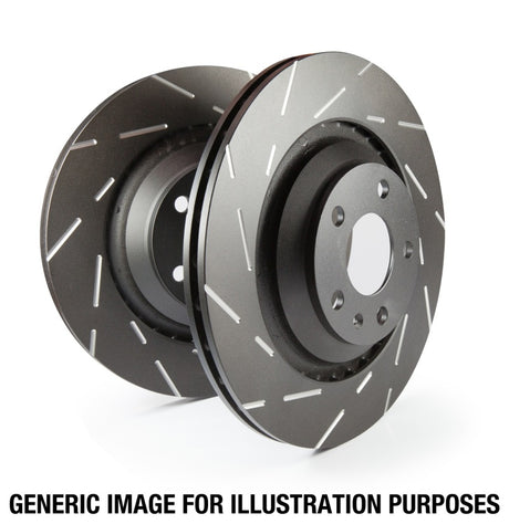 Disques de frein avant rainurés EBC 00-11 Chrysler PT Cruiser 2.4 USR
