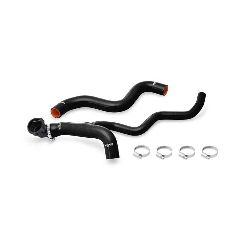 Kit de durites de radiateur en silicone noir Mishimoto 2012+ Fiat 500 non turbo