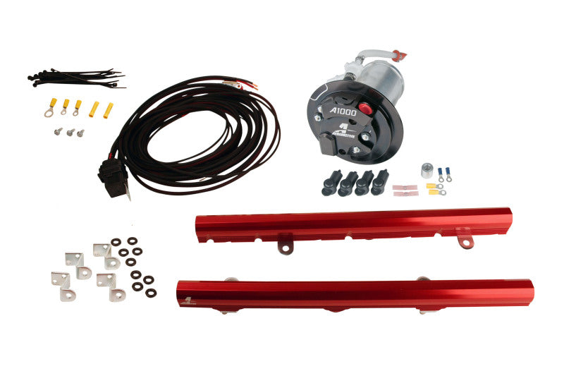 Système de carburant Aeromotive 10-11 Camaro - Kit de rails/câbles/raccords A1000/LS3