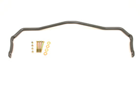 BMR 64-72 A-Body Rear Solid 1.0in Sway Bar Kit - Black Hammertone BMR Suspension