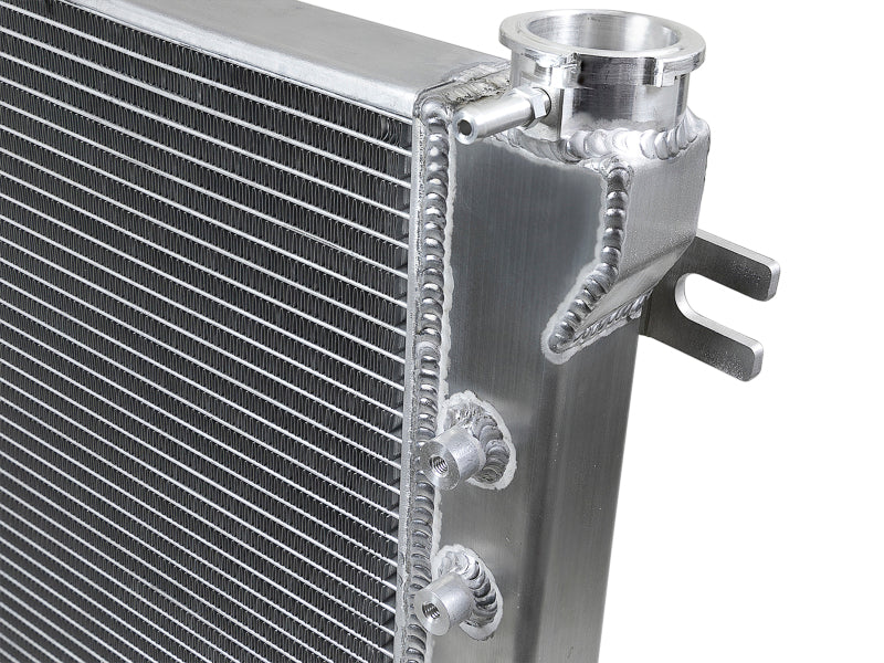 Radiateur tubulaire et à ailettes en aluminium aFe BladeRunner Street Series 07-18 Jeep Wrangler (JK) V6-3,6 L/3,8 L