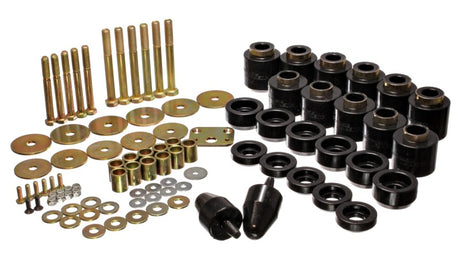 Kit de rehaussement de carrosserie noir Energy Suspension 1 po