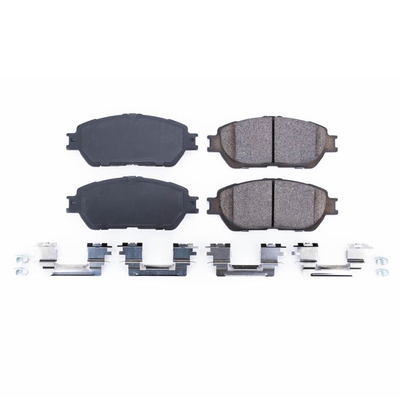 Plaquettes de frein avant Power Stop 05-07 Toyota Avalon Z17 Evolution en céramique avec matériel