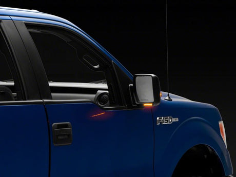 Clignotants LED séquentiels montés sur rétroviseur Raxiom 04-14 Ford F-150 Axial Series - Transparent