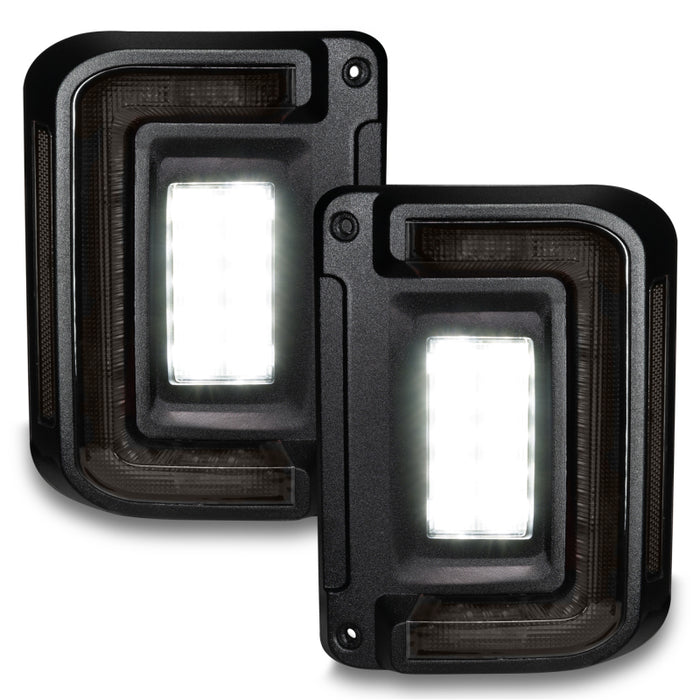 Feux arrière à LED encastrés Oracle 07-17 Jeep Wrangler JK - Teintés VOIR LA GARANTIE