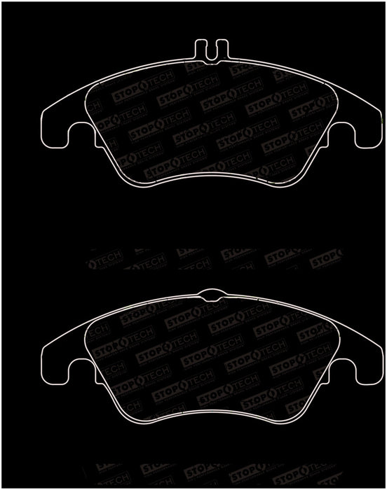 Plaquettes de frein avant StopTech 10-16 pour Mercedes E350 Street Performance