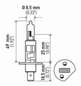 Hella Bulb H1 12V 55W P145S T25 (2)