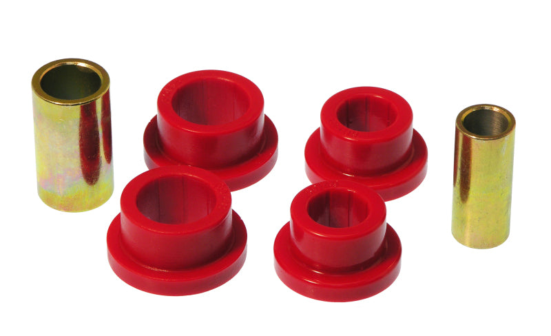 Bagues de bras de chenille rondes Prothane 66-79 Ford F100/250/Bronco - Rouge