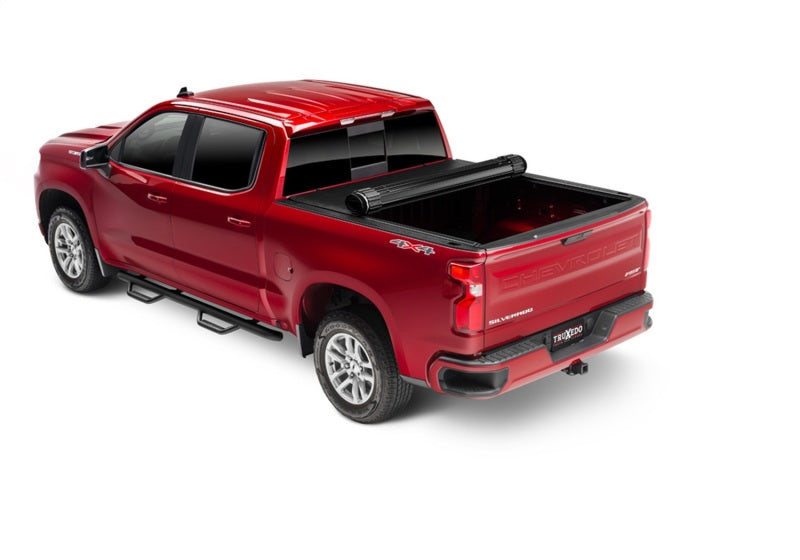 Truxedo 20-21 GMC Sierra et Chevrolet Silverado 1500 (nouvelle carrosserie) avec CarbonPro 5 pieds 9 pouces Sentry Bed Cove