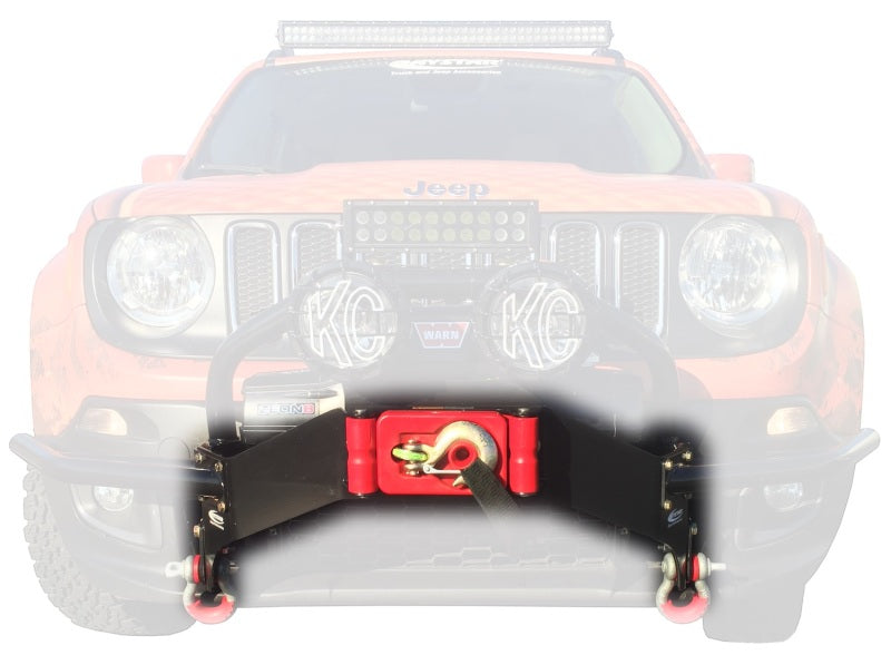 Daystar 2015-2018 Jeep Renegade Latitude Winch Bumper (Wil Not Fit Trailhawk)