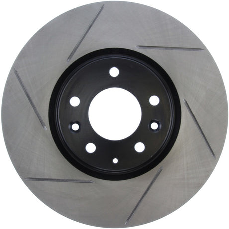 Rotor avant droit à 6 fentes StopTech Power Slot 06-07 Mazdaspeed