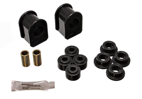 Ensemble de bagues de barre stabilisatrice de style poubelle de 7/8 po de diamètre et 2 1/2 po de hauteur pour suspension énergétique Ford Black