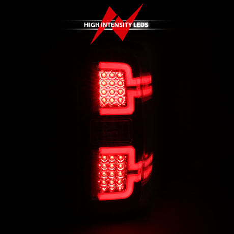 Feux arrière à LED ANZO 2014-2018 Chevy Silverado 1500 Noir